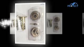 Kwikset 980 Cylinder Deadbolt featuring SmartKey Review [upl. by Ahtan]