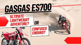 GasGas ES700 Review  Adventure sand and single trail [upl. by Felicia]