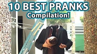 10 BEST Scare PRANKS Ever Compilation [upl. by Fiedling]