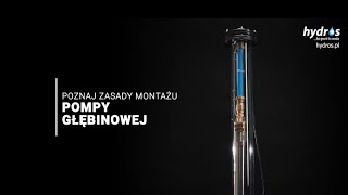 Montaż pompy głębinowej w studni wierconej wwwsklephydrospl [upl. by Noami]