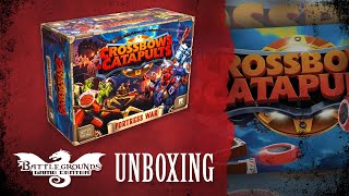 Crossbows amp Catapults Kickstarter  Unboxing [upl. by Sinnek]