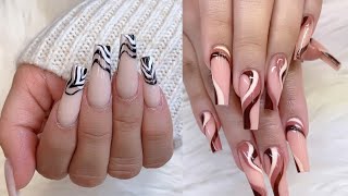 Refreshing French Nails ideas SpringSummer [upl. by Nwahsar]