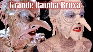 GRANDE RAINHA BRUXA FILME CONVENÃ‡ÃƒO DAS BRUXAS FINAL  MAQUIAGEM ARTÃSTICA [upl. by Lav]