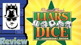 Richard Borgs Liars Dice Review  with Tom Vasel [upl. by Inami975]