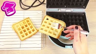 Waffeln Backen  Super Lecker  Belgische Waffeln selber machen  Waffeleisen von Lidl im Test [upl. by Nadabas]