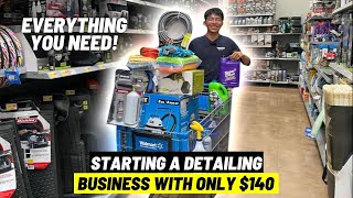 How To Start a Detailing Business With Only 140 Walmart Edition  Detailing Beyond Limits [upl. by Oscar]