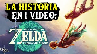 LA HISTORIA EN 1 VIDEO de Zelda Tears of The Kingdom [upl. by Aicilyhp758]