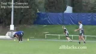 NZ AllBlacks recovery session in France 2006 [upl. by Annig]