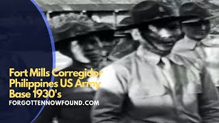 Found 8mm Home Movie Film Fort Mills Corregidor Philippines US Army Base 1930s [upl. by Dranal861]