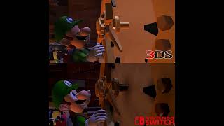 Luigis Mansion 2 HD Old Clockworks Clock Tower Gate Restore 3DS Vs Switch [upl. by Faux617]