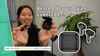 Beste Active Noise Cancelling draadloze oordopjes onder €100  Dunrock Bubble review [upl. by Almond]