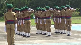 Rajshahi Cadet College novices drill 2019 Qasim house [upl. by Adlar]