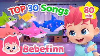 TOP 30 Popular Songs for Kids  Compilation  Bebefinn Nursery Rhymes for Kids [upl. by Fachan327]