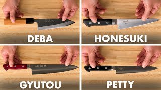 How To Use Every Japanese Knife  Method Mastery  Epicurious [upl. by Supmart327]