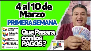 👉 QUE PASARA Con Los PAGOS ESTA SEMANA Del 4 al 10 De MARZO2024 PROSPERIDAD SOCIAL ✅🙏 [upl. by Nile749]