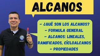 ALCANOS QUE SON FORMULA GENERAL PROPIEDADES Y CLASIFICACION CICLOALCANOS [upl. by Mayfield968]