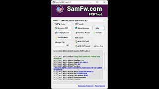 Download Samfw FRP Tool Unlock Android Phones Effortlessly [upl. by Yraccaz669]