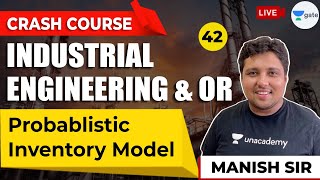 Probabilistic Inventory Model  L42 Industrial Engineering amp OR IE amp OR  GATE ME Crash Course [upl. by Toffic330]