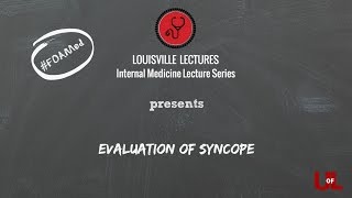 Evaluation of Syncope with Dr Mitchell [upl. by Ursi]