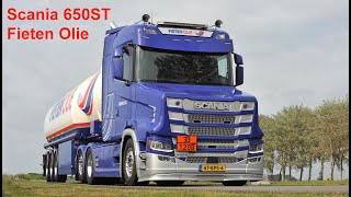 Scania 650 ST V8  Fieten Olie [upl. by Sikram]