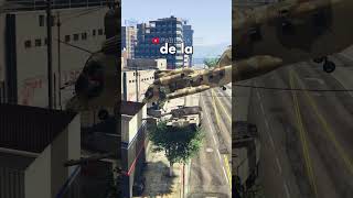 VUELA con el TANQUE EN GTA 5 ONLINE gta5online gta5stunts [upl. by Annirac403]