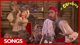 CBeebies  Swashbuckle  The Line Song [upl. by Linoel]