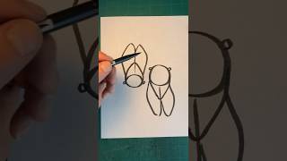 How to draw Cicadas with Numbers 60 [upl. by Eimot]