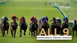 ABSOLUTE CLASS EVERY GROUP 1 RACE FROM THE 2022 SEASON AT NEWMARKET RACECOURSES [upl. by Alit]