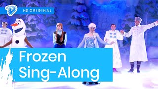 Frozen Singalong Disneyland Paris FULL SHOW Chantons La Reine des Neiges [upl. by Enaira]