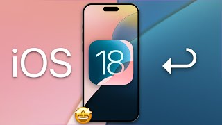 iOS 18 Est Disponible  Les choses à faire avant et après la mise à jour [upl. by Neraa]