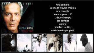 CLAUDIO BAGLIONI  Lultima occasione [upl. by Derwon288]