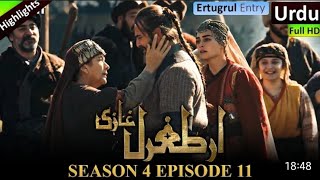 Ertugrul Season 4 Episode 11 in urdu  Ertugrul Ghazi Season 4 Episode 11  TRT Ertugrul by PTV [upl. by Eltsirhc]