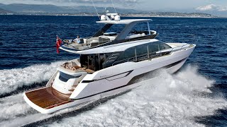 £25 Million Yacht Tour  Fairline Squadron 68 [upl. by Cohette]