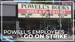 Powell’s Books will close Monday as employees go on strike [upl. by Gerlac471]