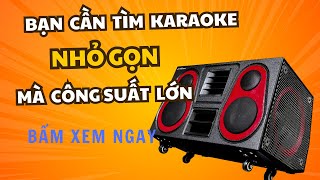 Loa karaoke đa chiều công suất lớn hát hay  Bsound 1  Điện Máy 168 [upl. by Wendelin]