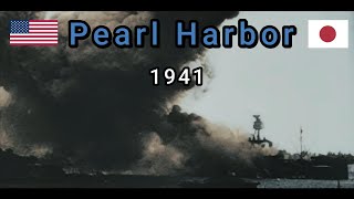 Lattaque de Pearl Harbor 1941 [upl. by Audly]