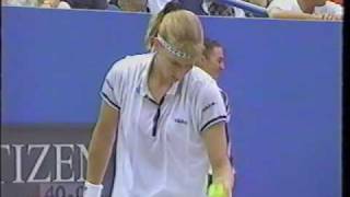 Steffi Graf Serve TopspinSlice [upl. by Miharba635]