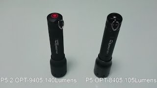 LED LENSER P5 P52 比較 [upl. by Zavala175]