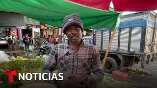 Cada vez más migrantes se instalan en Ciudad de México  Noticias Telemundo [upl. by Hayotal]