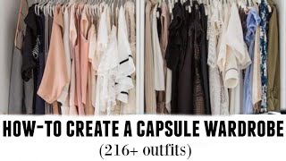 HOWTO BUILD A CAPSULE WARDROBE tips from a stylist [upl. by Mcquoid73]