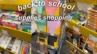 BACK TO SCHOOL SUPPLIES SHOPPING 2024 [upl. by Luahs]