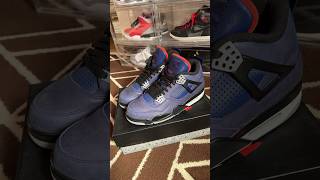 JORDAN 4 WINTER LOYAL BLUE [upl. by Rekcut]