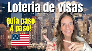 LOTERIA DE VISAS  EMIGRAR A EEUU 🇺🇸 [upl. by Burnard]