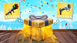 The MYTHIC PRESENT Challenge in Fortnite [upl. by Eatnahc]