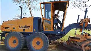 Leeboy Motor Grader MG 985  RE  Dt 280224 [upl. by Anol]