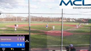 Wahoo Baseball vs TekamahHerman 4824 [upl. by Herman]