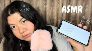 ASMR LEYENDO POEMAS DE ALEJANDRA PIZARNIK 100 whispering [upl. by Edahs]