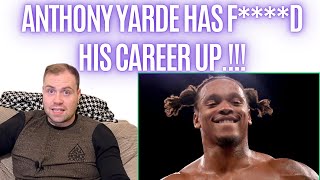 ANTHONY YARDE HAS WELL AND TRULY FD HIS CAREER [upl. by Novyart671]