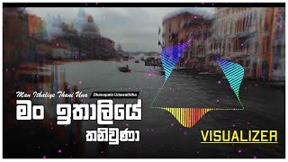 Man Italiye Thani Una  මං ඉතාලියේ තනි වුනා  Stereomiinds Remix  visualizer  Dhanapala Udawatta [upl. by Ennaira504]