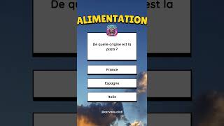 Quiz  Peuxtu Répondre à ces 5 Questions sur lAlimentation  Quiz shorts [upl. by Isaacson]